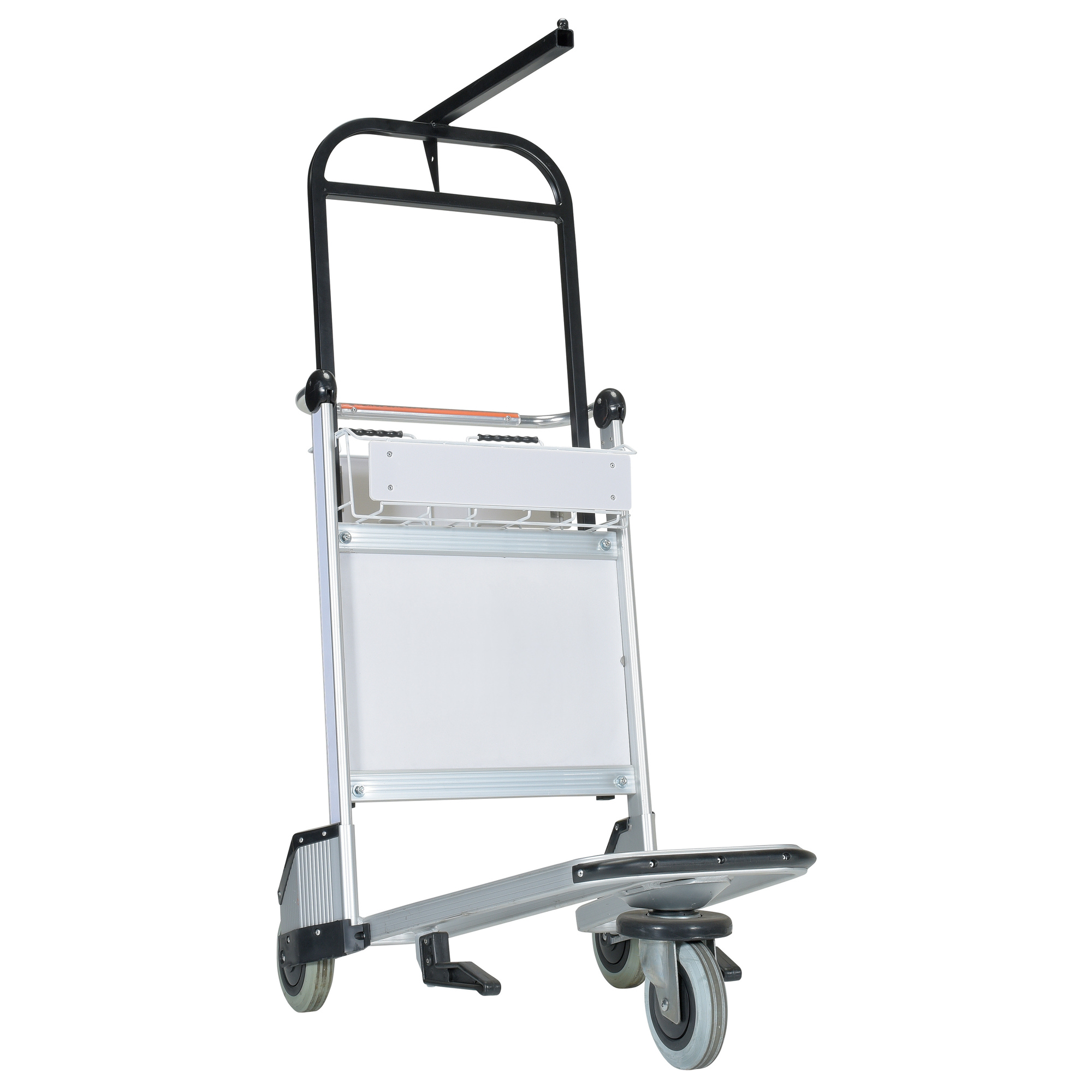 Vestil, Nestable Muti Cart with Hook, Total Capacity 550 lb, Shelves (qty.) 1 Model# LUG-B-GH